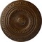 Ekena Millwork Artis Ceiling Medallion (Fits Canopies up to 6 7/8"), 15 3/4"OD x 1 3/8"P, Root Beer Crackle CM15ARRBC - alternate 1